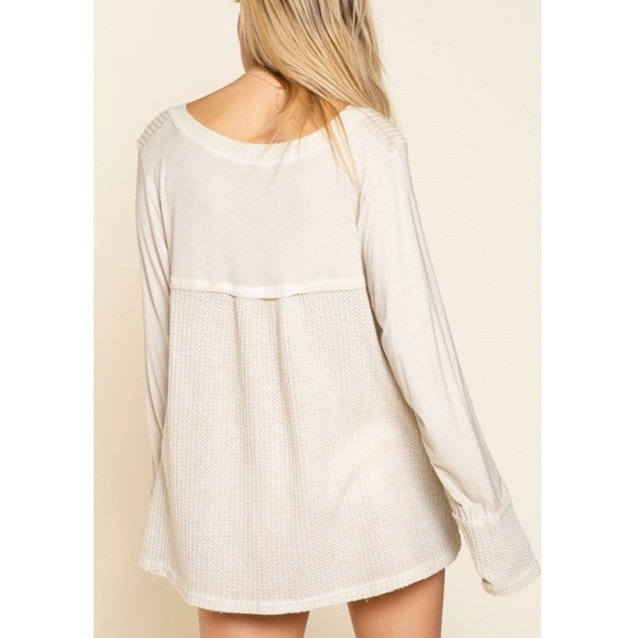 NWT POL Graphic Long Sleeve Tee - Picture 7 of 11